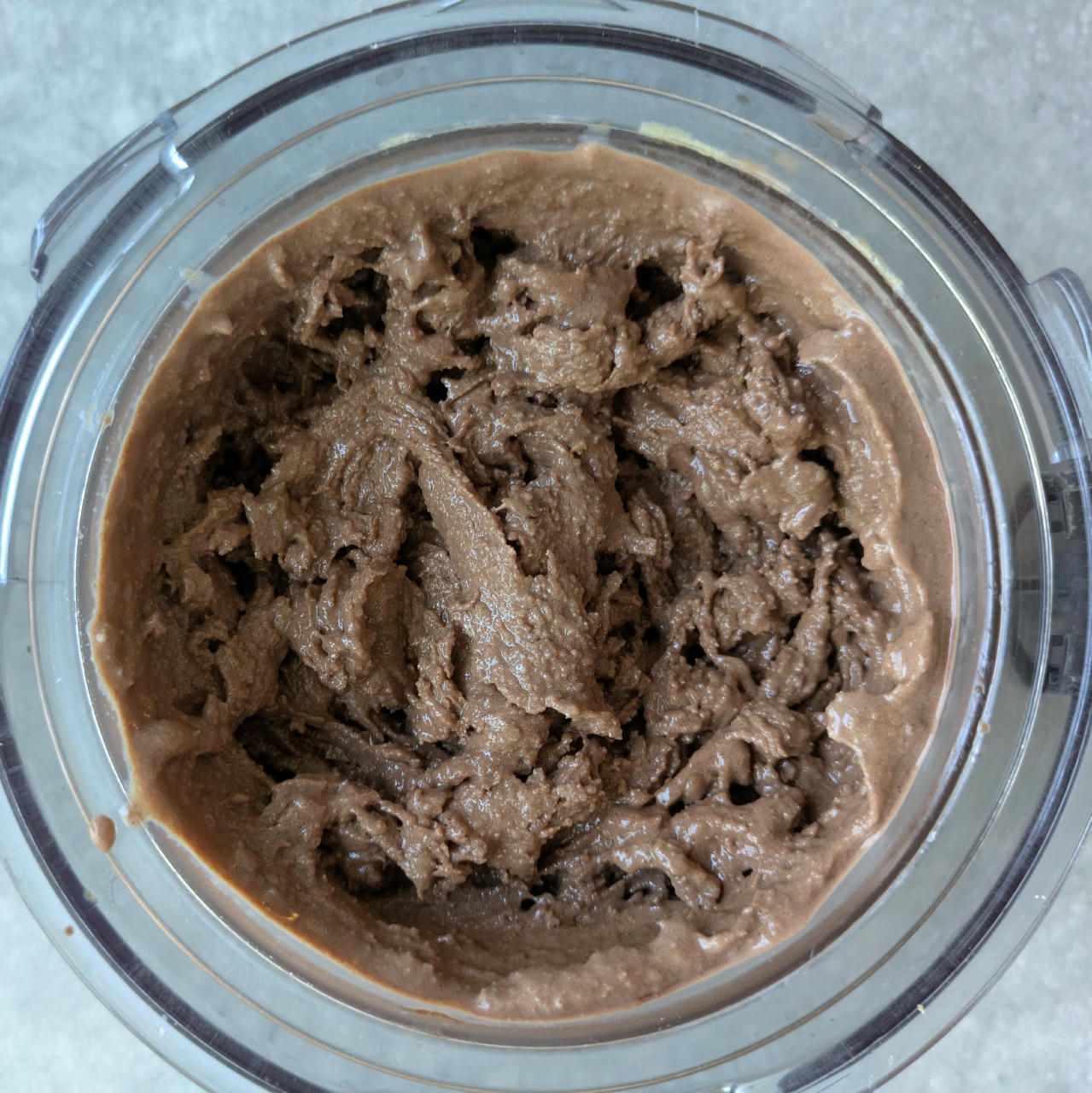 Chocolate ice cream after Sorbet run