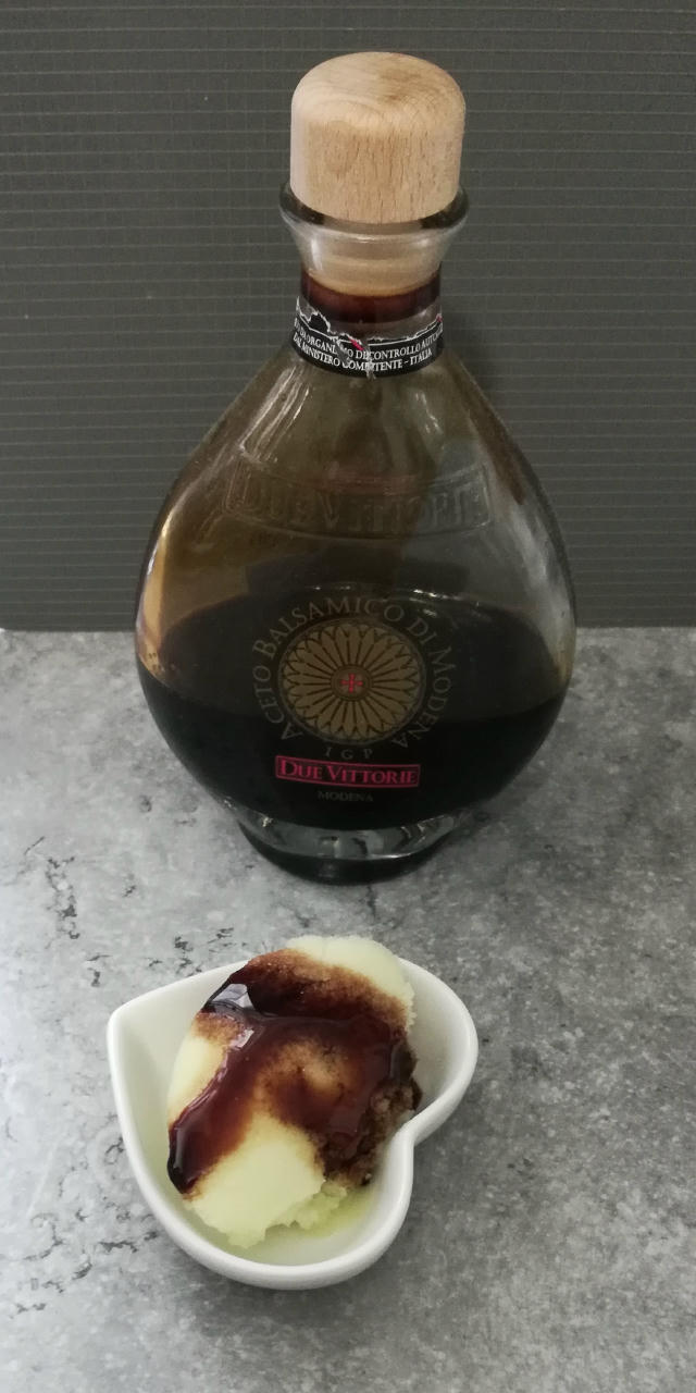 with Aceto Balsamico