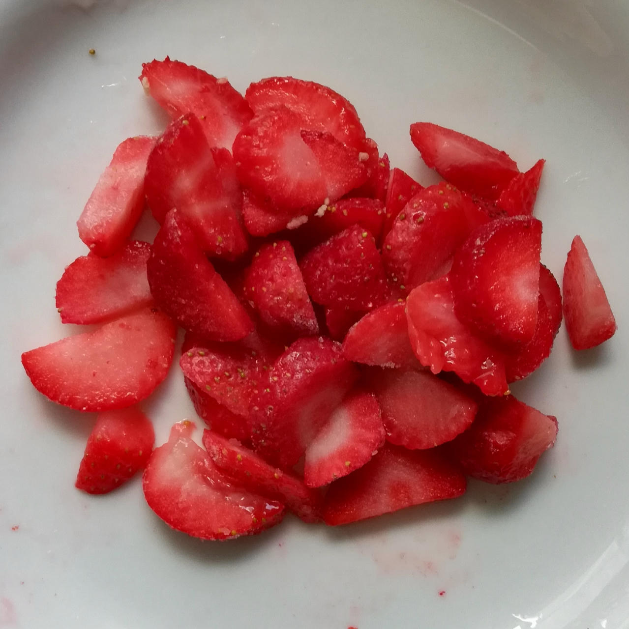 80g chopped strawberries
